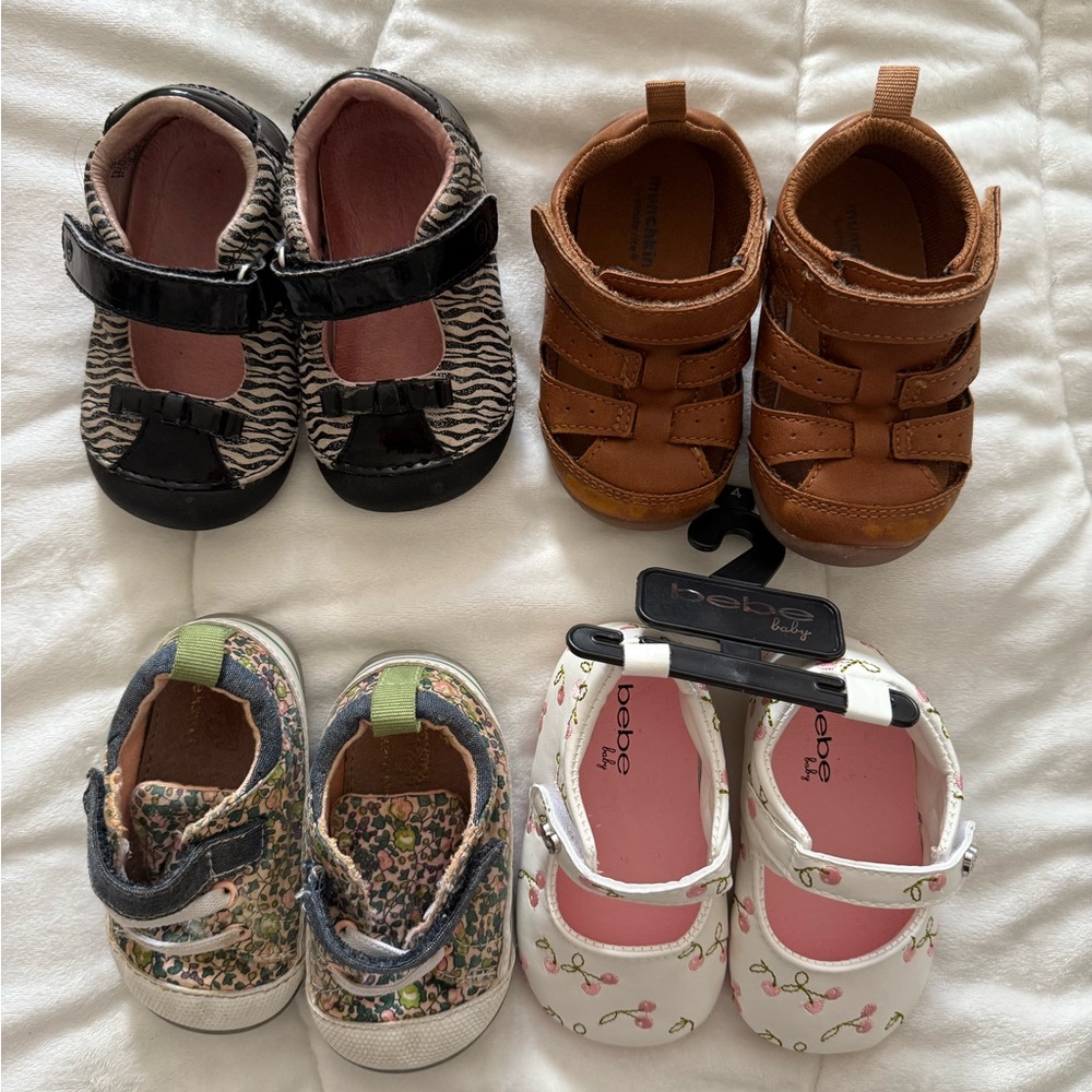 Baby bundle Stride Rite,see Kai Run,Bebe all size 4